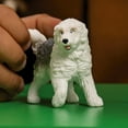 thumbnail image 2 of Schleich Farm World - Farm Animal Toy Old English Sheepdog Dog Figurine - Kids Ages 3+, 2 of 3