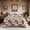 Brown/Deer, variant on Horse Quilt Set King - 100% Cotton King Quilt Bedding Set - Cowboy Western Rustic Farmhouse Quilts - Wildlife Animals & Forest Beige Plaid Patchwork Bedspread Set for All Season - 3 Pcs