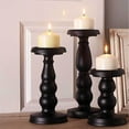 thumbnail image 4 of RAGUPEL Iron Candle Holder,Vintage Black Design for Romantic Atmosphere, Sturdy and Versatile Decor,S, 4 of 4