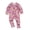H# Pink Hands, variant on Emy Dola Viscose from Bamboo Baby Pajamas Boys Mittens Cuff 2 Way Zipper Soft Footless Sleeper Baby Boy One-Piece Romper