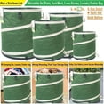 thumbnail image 2 of 32-Gallon Collapsible Trash Can (19x25 in) Hard-Shell Bottom Yard Garden Bag for Yard Waste,Debris bag,Pop-Up Recycling Bin,RV Camping Waste Bin,Laundry Hamper,Lawn Grass,Leaf Bag,Sods,Weeds Barrel, 2 of 6