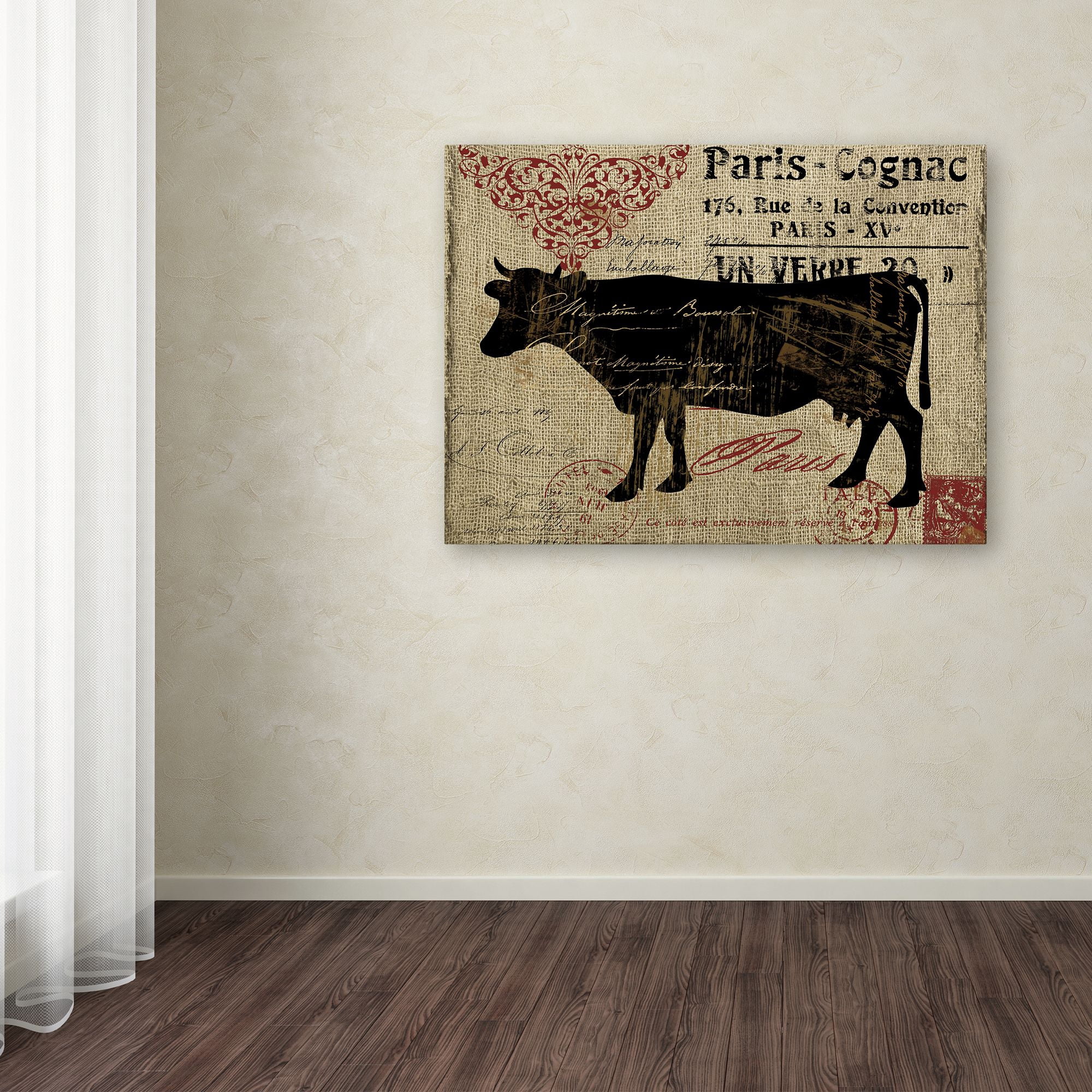 Trademark Fine Art "Paris Farms I" Canvas Art by Color Bakery