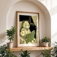 thumbnail image 4 of Funny cartoon of an old opposum-reading a book - Illustration Whimsical Animal Night Sky Woodland Fantasy Oak Framed Wall Art Print 5 x 7 inches, 4 of 59