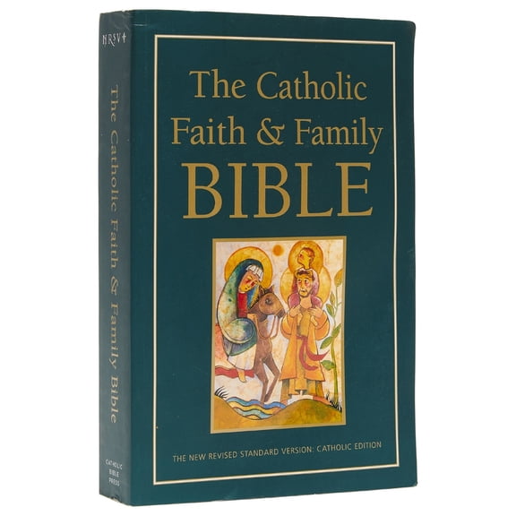 Pre-Owned Catholic Faith and Family Bible-NRSV (Paperback) 006149626X 9780061496264