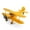 Yellow, variant on WLtoys A300 Beech D17S RC Plane, 3D/6G Mode, Strong Motor, Durable EPP - for Day & Night Flight Fun