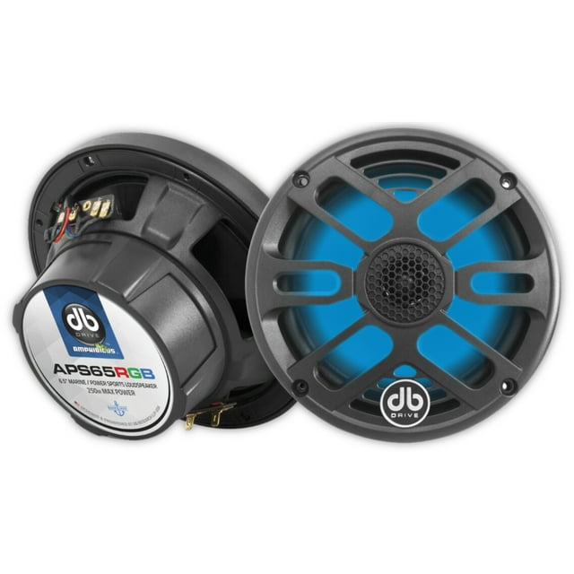 Bocinas Marinas DB Drive APS65RGB 250 Watts 6.5 Pulgada ... DB Drive APS65RGB