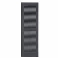 thumbnail image 4 of Perfect Shutters Premier Louver Exterior Decorative Shutter, Burgundy - 15 x 67 in., 4 of 7