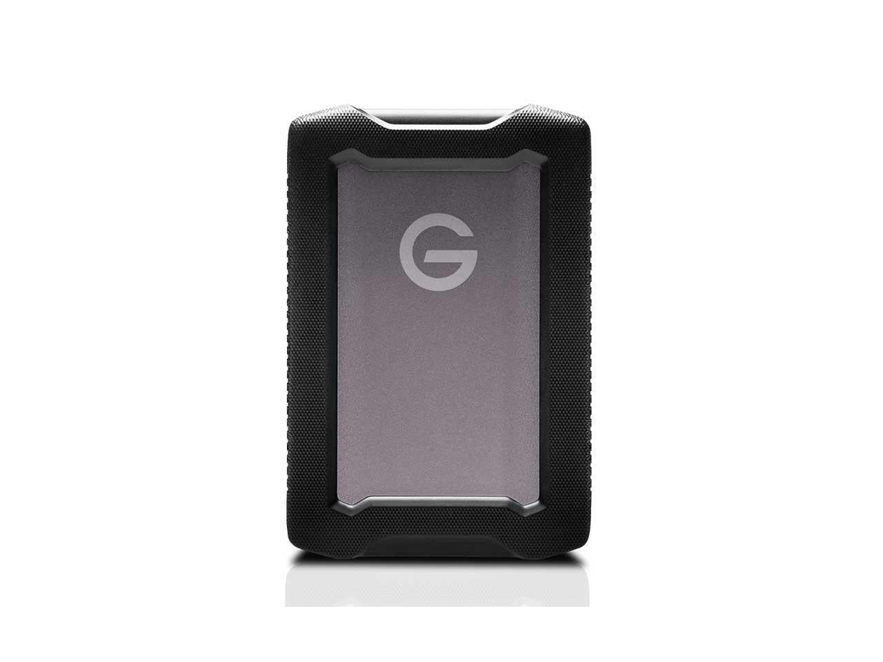 SanDisk Professional G-DRIVE ArmorATD SDPH81G-002T-GBAND 2 TB Portable Rugged Hard Drive - 2.5" External - Aluminum
