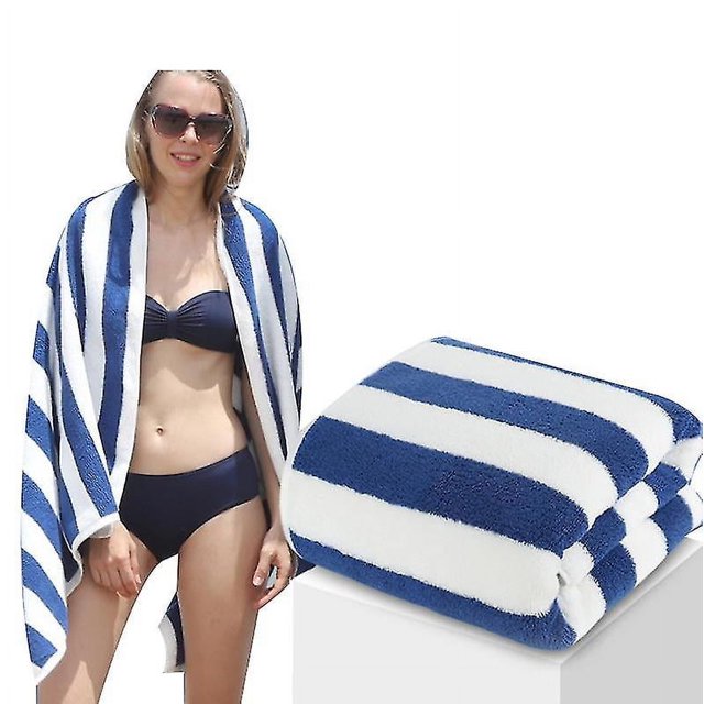 45*45cm style3 Toalla de playa a rayas para adultos Toallas de piscina con algodón