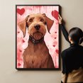 thumbnail image 4 of Wirehaired Vizsla Dogs Wall Art, Lovely Dog Canvas Art, Home living room décor, Pets Canvas - Dog Gift Valentines Day for Him and Her, 4 of 4