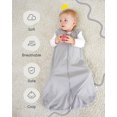 thumbnail image 4 of Saco de dormir para bebés TURMEWU de 0 a 6 meses de algodón orgánico, 4 of 6