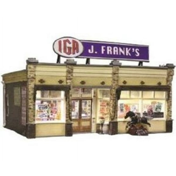 Woodland Scenics BR5050 J. Frank's Grocery HO WOOBR5050