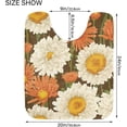 thumbnail image 6 of Coolnut Chrysanthemum Anti-Slip Ultra Absorbent Durable Bath Rug with Rubber Backing,24"x16", 6 of 7