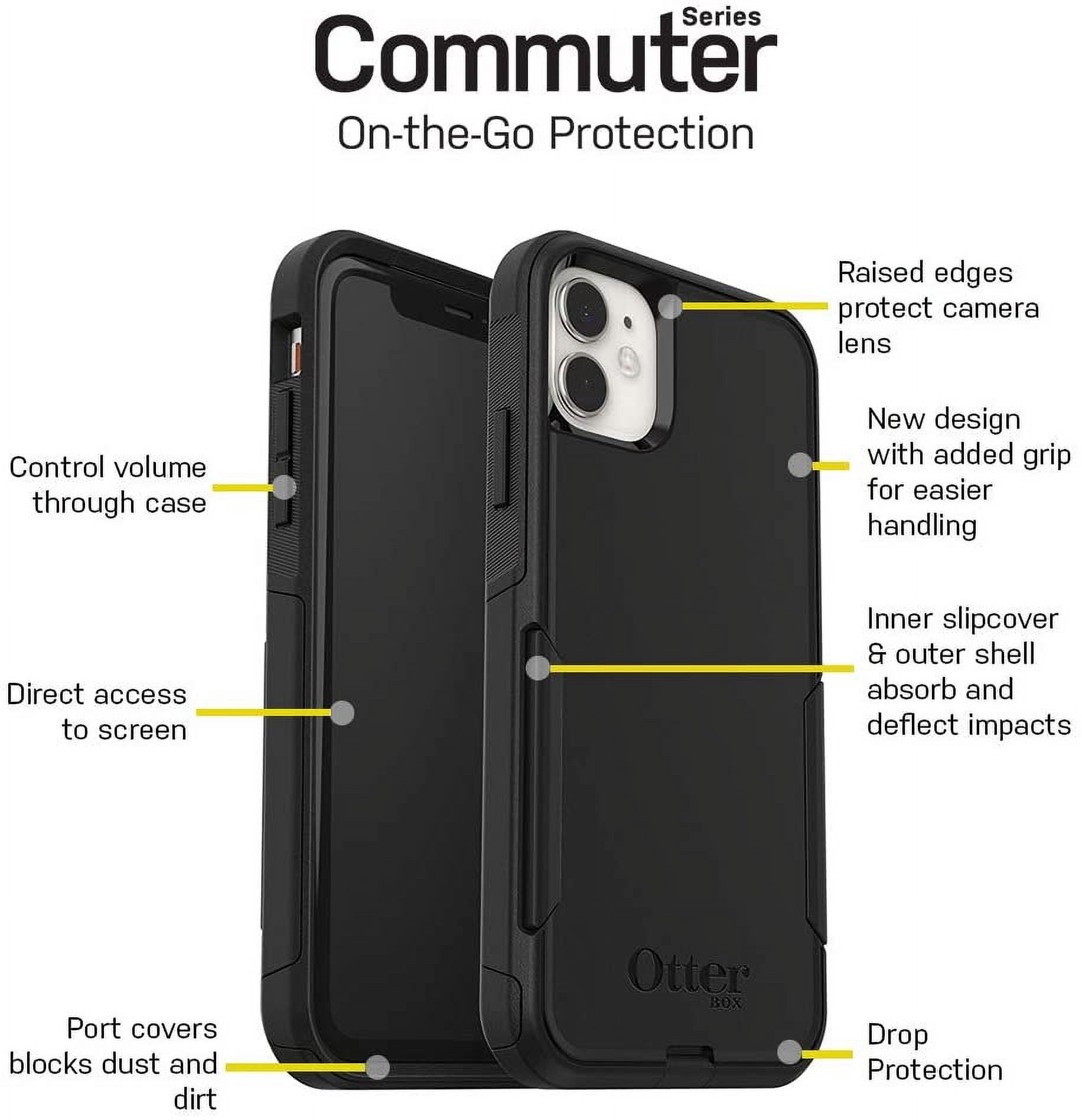 OtterBox Commuter Series Slim Case for iPhone 11, Black