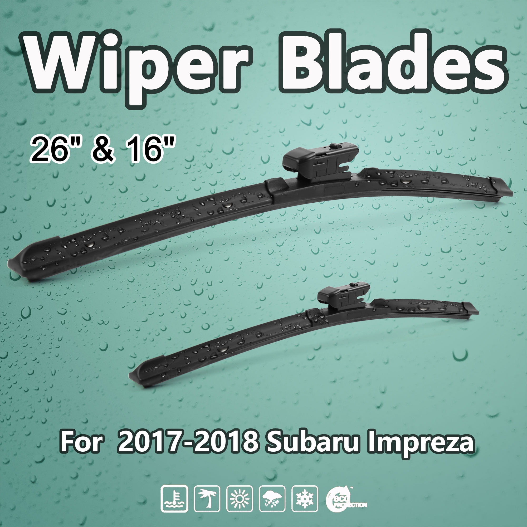 replacing 2017 subaru impreza wiper blades