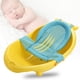thumbnail image 1 of Alfombrilla para ducha de bebé (azul), red antideslizante para asiento de ducha de bebé, almohada para bañera de bebé, correa de soporte para ducha para recién nacidos, alfombrilla de ducha suave y tr, 1 of 5
