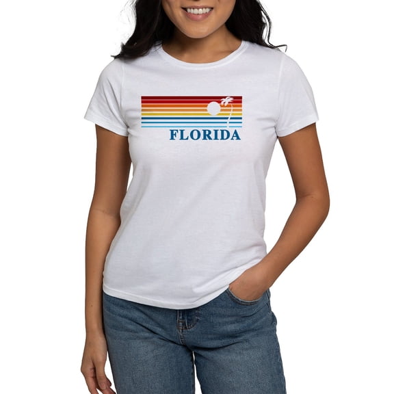 CafePress - Florida Women's T Shirt - Women's Classic T-Shirt