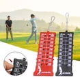 thumbnail image 1 of Golf Scoreboard Anti-crack Waterproof Clearly Marked Thickened Golf Scoring Metal 18 Hole Golf Stroke Putt Score Counter Golf Sport, 1 of 7