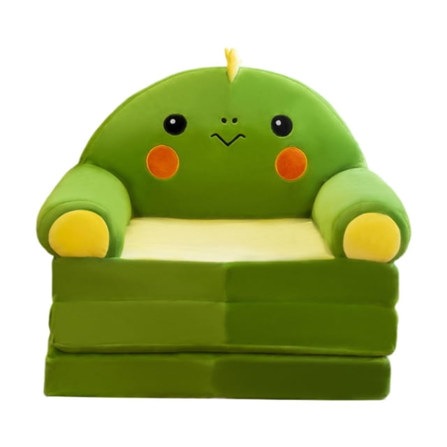 Sofá para niños plegable, mini sillón lavable, silla para niños pequeños de 2 en 1, sofá para niños pequeños para la sala de estar en casa Estilo D