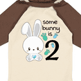 thumbnail image 4 of Inktastic Somebunny is Two-Second birthday bunny Boys or Girls Long Sleeve Baby Bodysuit, 4 of 5