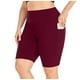 thumbnail image 1 of MKLEKYY Leggings deportivos push up para mujer, pantalones cortos deportivos de talla grande, de cintura alta, para entrenamiento, sin costuras, para yoga y levantamiento de pesas con bolsillos., 1 of 4