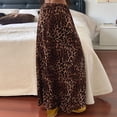 thumbnail image 4 of Jupes Maxi pour Femmes Imprimé Léopard Longueur Longue Jupe Décontractée pour Plage Fête Vacances m, 4 of 9