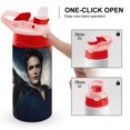 thumbnail image 4 of The Twilight Saga Kids Water Bottle Stainless Steel Vacuum Insulated Water Cup With Covered Pop-Up Straw, 4 of 8