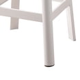 thumbnail image 5 of Industrial Style Metal Frame and Wooden Bar Stool Brown and White - Saltoro Sherpi, 5 of 5