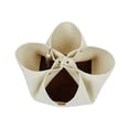 thumbnail image 2 of Túnel de fieltro para gatos, escondite interactivo para gatos, nido para gatos, duradero, plegable, DIY, estera de juego para gatos, cama para mascota Blanco, 2 of 10