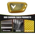 thumbnail image 5 of TINKI Corvette C8 Real  Carbon Fiber Key Fob Case Cover Compatible with Corvette C8 Stingray 2020-2024,Car Smart Remote Key Fob Cover Case Protection Shell Accessories, 5 of 7