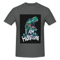 thumbnail image 4 of Bingfone Hungry Tyrannosaurus Men'S Loose Fit Short-Sleeve Pocket T-Shirt, 4 of 7