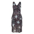 thumbnail image 2 of Vestido midi estampado André Badi Ellema negro 26, 2 of 5