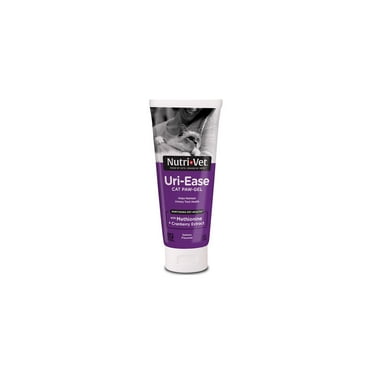 Nutri-Vet Uri-Ease Paw Gel for Cats - Helps Maintain Urinary Tract Health - Delicious Salmon Flavor - 3 Ounces