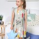 thumbnail image 4 of Fotbe Happy Easter Vestido de Dormir para Niñas de 3 a 10 Años, Mangas Cortas, Estilo Princesa, Pijama Camisón con Mangas Voladas-Small, 4 of 6