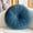 Blue, variant on 18 Inch Velvet Round Throw Pillow Pleated Meditation Floor Pillow Cushion Decoration Large Pillows Seating for Couch Chair Yoga Living Room
