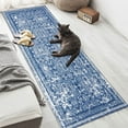 thumbnail image 6 of Ileading 2' x 6' Boho Runner Rug, Non Slip Washable Shaggy Soft Carpet Area Rug for Hallways Entryway Bedroom, 6 of 15