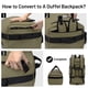 thumbnail image 2 of Mochila Duffle MIER 60 L resistente al agua para gimnasio, deportes y viajes, 2 of 7