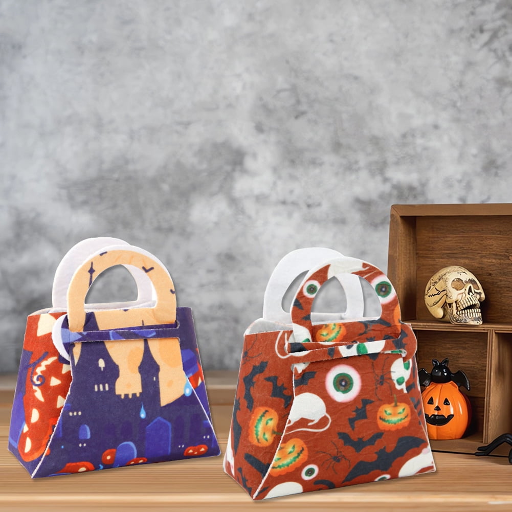 Lot De 10 Sacs Friandises Pour Halloween, Sacs Fourre-tout
