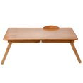 thumbnail image 2 of XingJian Table Portable Ajustable en Bambou pour Ordinateur Portable, 2 of 9