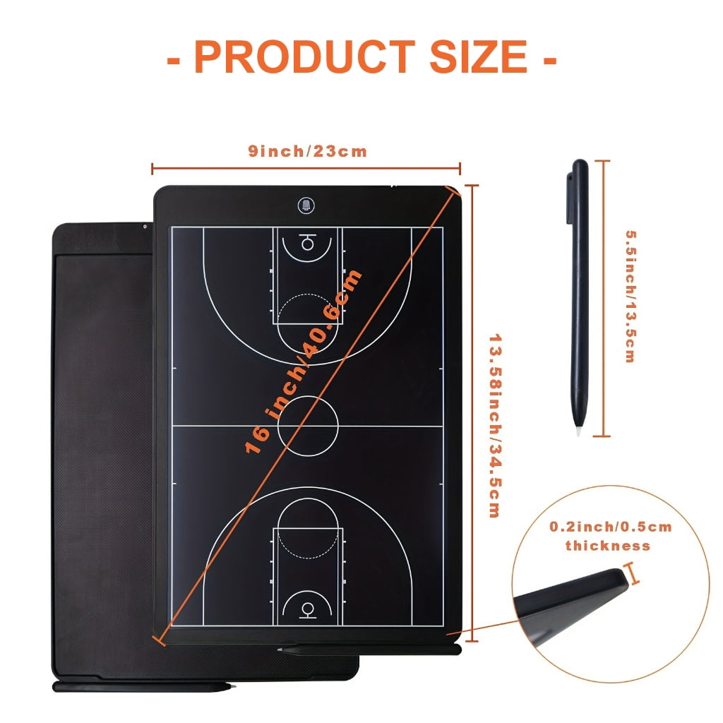 Interactively Sketches Board Writing Tablets Soccer Coaches Electronic Clipboard
