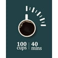 thumbnail image 2 of TROPOW 100 Cups Coffee Urn,12L Double Wall Commerical Coffee Maker for Buffet Catering Wedding Gathering,Large Capacity Hot Coffee Dispenser,Stainless Steel Hot Water Urn, 2 of 6