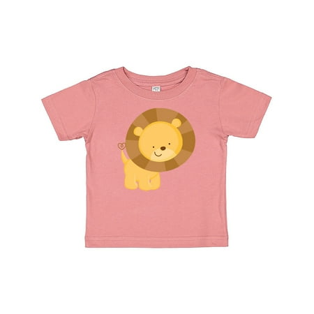 

Inktastic Happy Lion Gift Baby Boy or Baby Girl T-Shirt