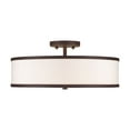 thumbnail image 3 of Livex Lighting - Park Ridge - 3 Light Semi-Flush Mount in New Traditional Style, 3 of 10