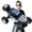 Blue, variant on Metal Car Large 1:8 Scale 4WD Remote Control Monster Truck with 2 Batteries for Kids and Adults 2.4Ghz All Terrain Off-Road Vehicle