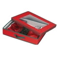 thumbnail image 1 of Home Essentials 545RED Holiday Tabletop Chest Red with Green trim, 1 of 1