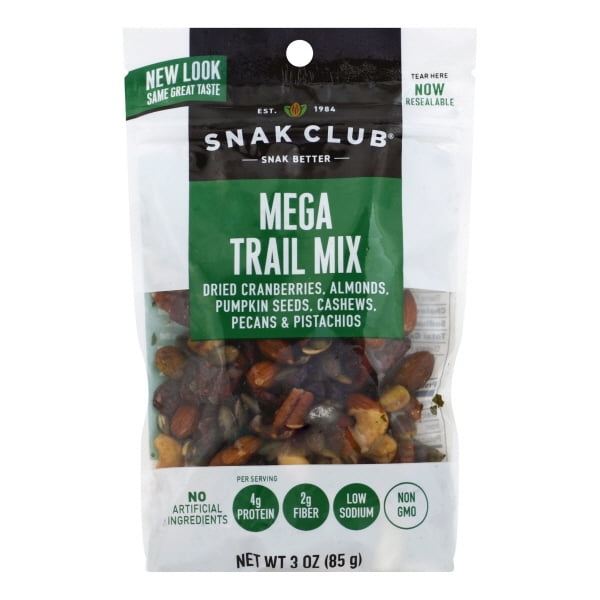 Snak Club Mega Trail Mix, 3 Oz.