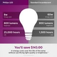 thumbnail image 3 of Philips A19 Medium Dusk To Dawn LED Light Bulb, 3 of 5
