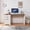 White, variant on Haooyeah Office Computer Desk with 3 Drawers, Built-in Power Outlet, USB & Type-C Fast Charging, Wooden Writing Desk for Home Office,Blue