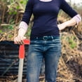 thumbnail image 4 of AURARMLET 3Pcs Wear Resistant Red Plastic Spade Handle Replacement for Gardening, 4 of 7