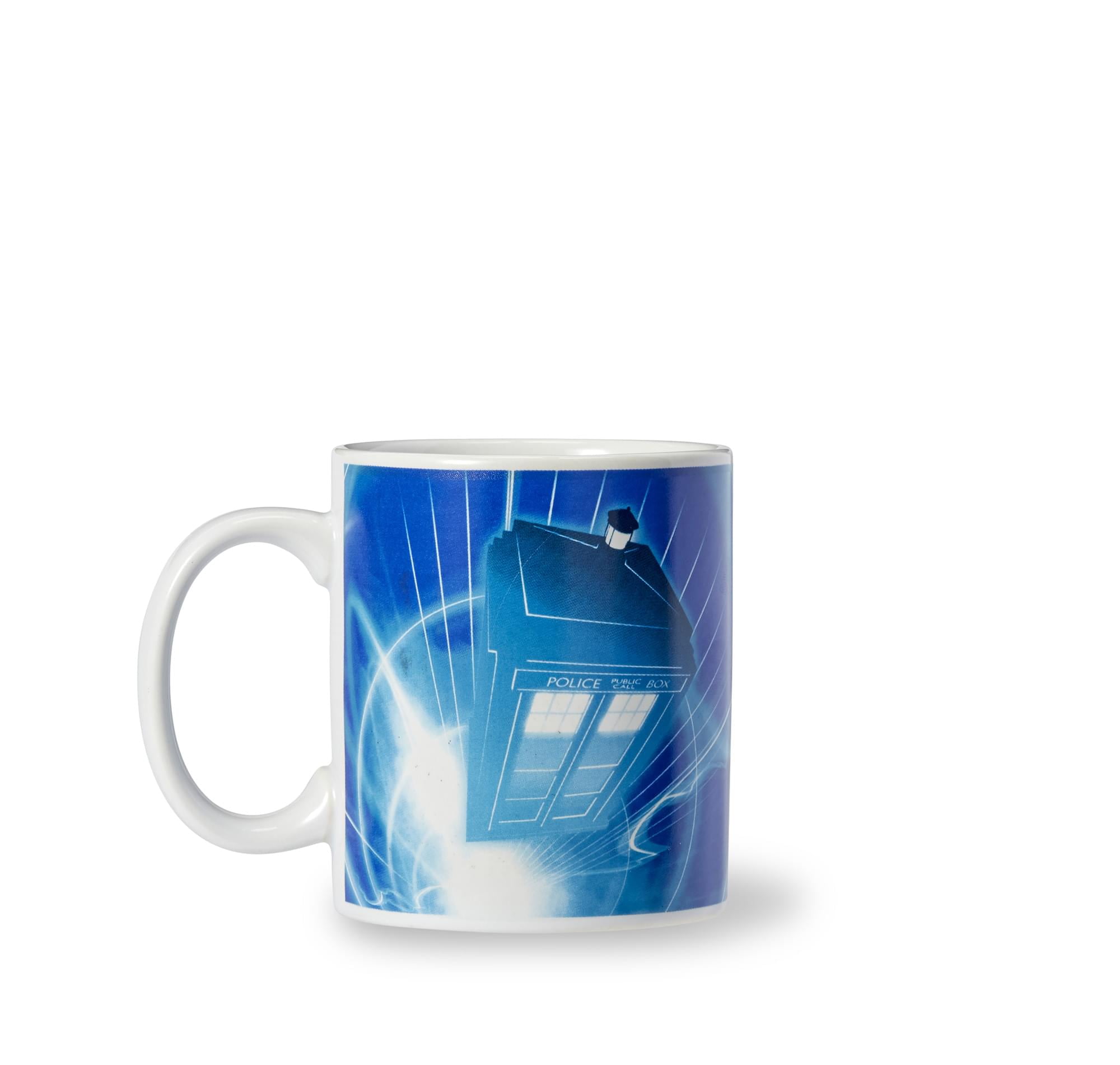 Doctor Who TARDIS Ceramic Coffee Mug - We're All Stories in the End
